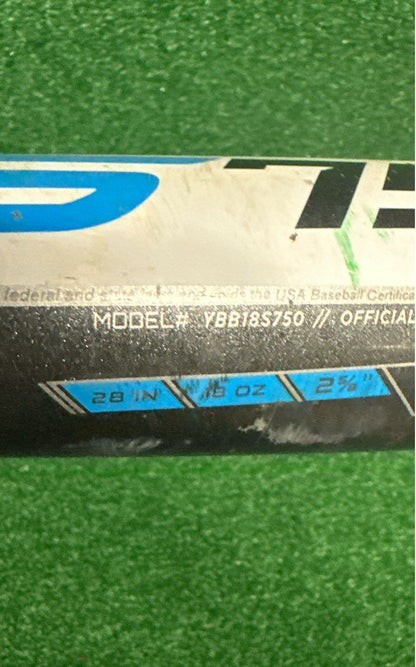 Easton S750 Baseball Bat 28" 18 oz. (-10) 2 5/8"