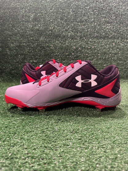 Team Issued UA #22 Porcello Harper 2 Mid HB 12.5 Size Baseball Cleats 25XKN