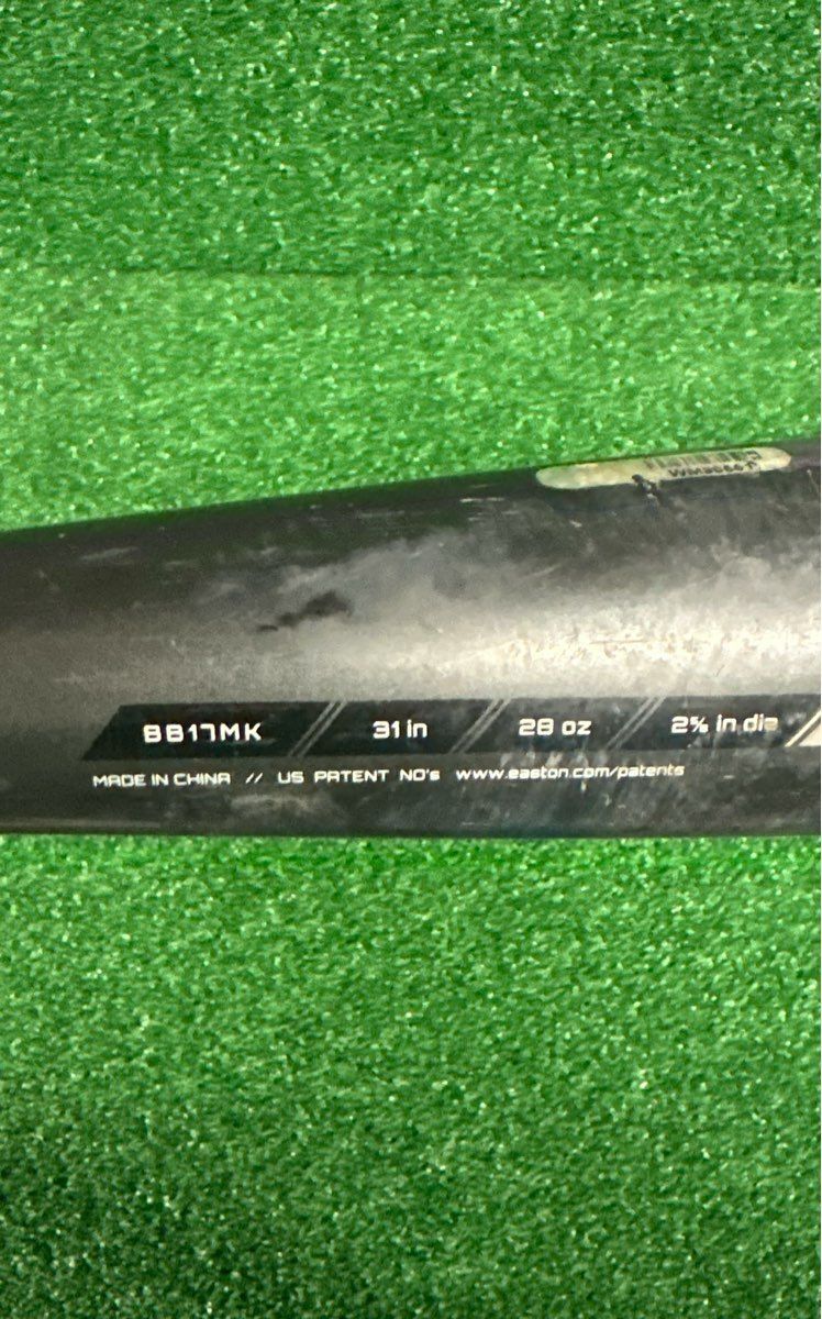 Easton Mako Beast BB17MK Baseball Bat 31" 28 oz. (-3) 2 5/8"