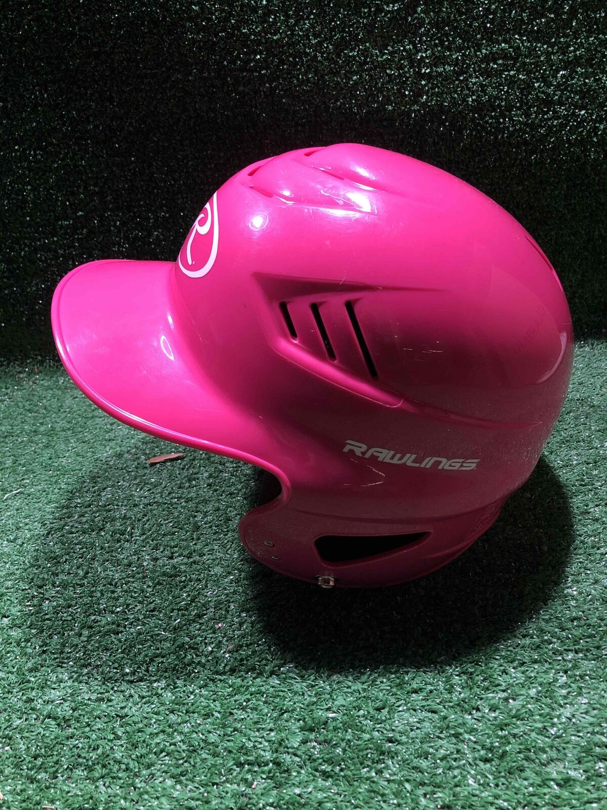 Rawlings CFTBH-R1 Softball Batting Helmet, 6 1/4" To 6 7/8"