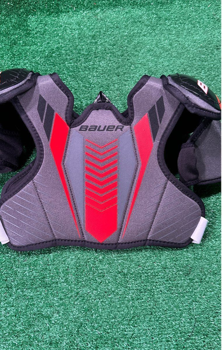 Bauer Lil' Sport Hockey Shoulder Pads Youth Large (L)