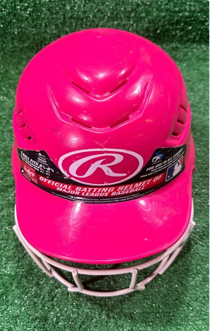 Rawlings RCFTB - R1 Softball Batting Helmet, 6 1/4" To 6 7/8"