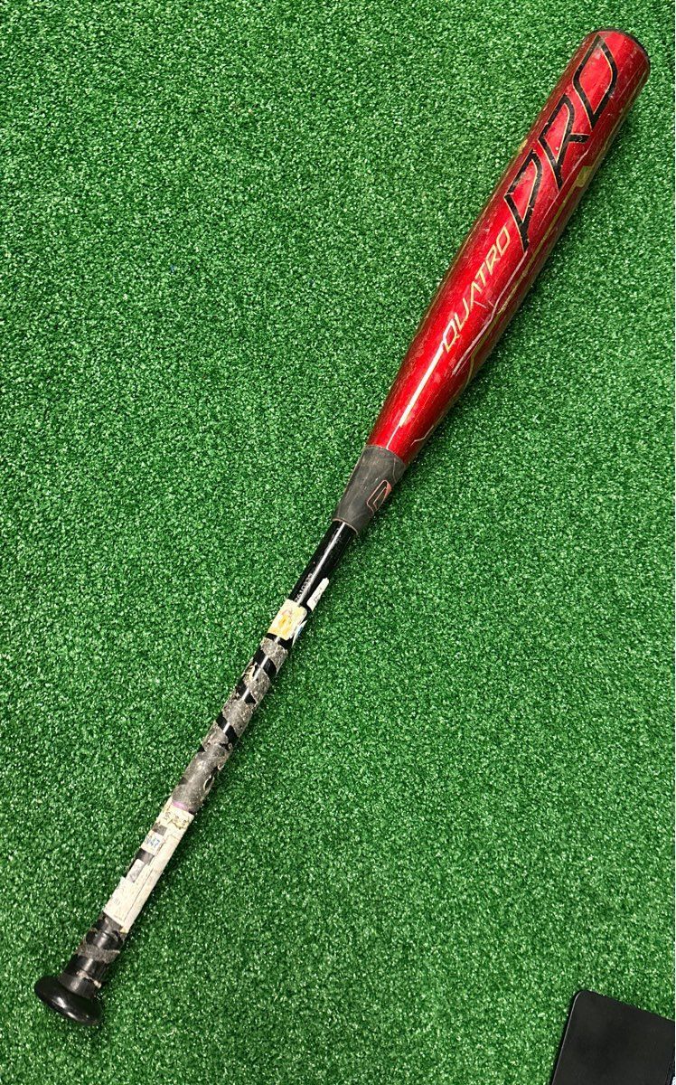 Rawlings Quattro Pro 34" BBCOR Baseball Bat 31 oz. (-3) 2 1/2"