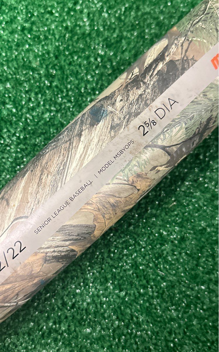 Marucci One Ops Camo MSBYOPS Baseball Bat 32" 22 oz. (-10) 2 5/8"