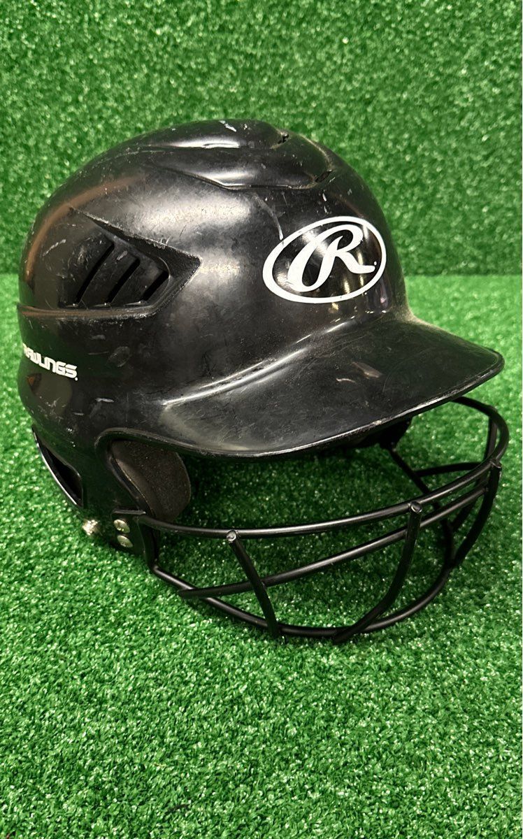 Rawlings RCFH Softball Batting Helmet, 6 1/2" To 7 1/2"