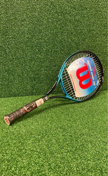 Wilson Matrix Comp 110 Tennis Racket, , 4 1/4"