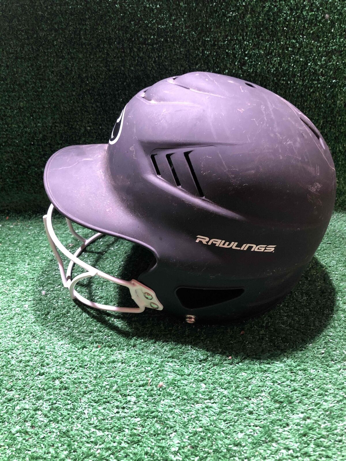 Rawlings RCFH Softball Batting Helmet, 6 1/2" To 7 1/2"