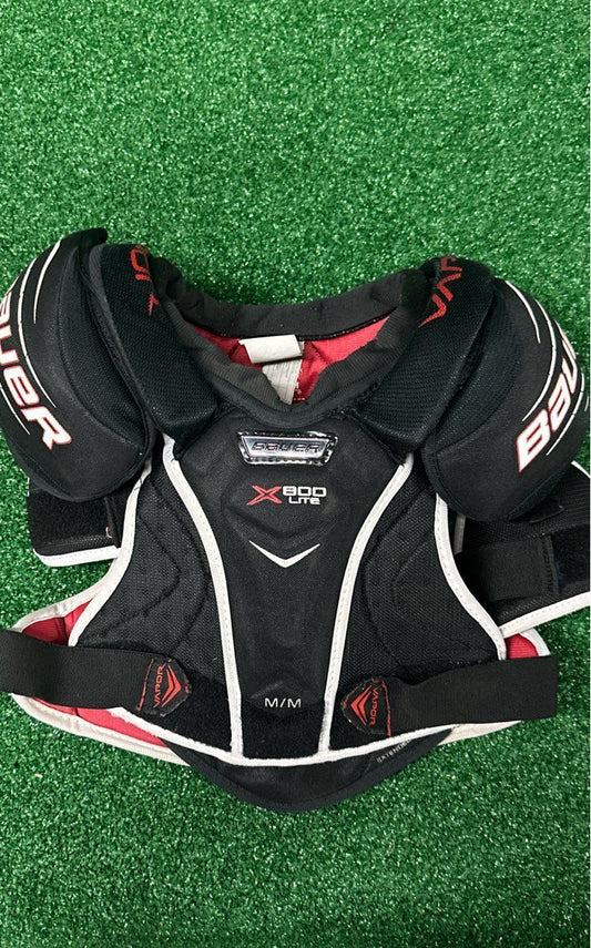 Bauer X800 Lite Hockey Shoulder Pads Junior Medium (M)