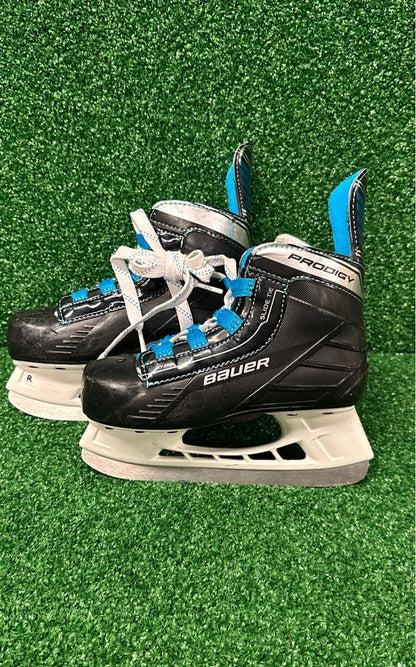 Bauer Prodigy Slide Tie Hockey Skates 12Y Skate Size