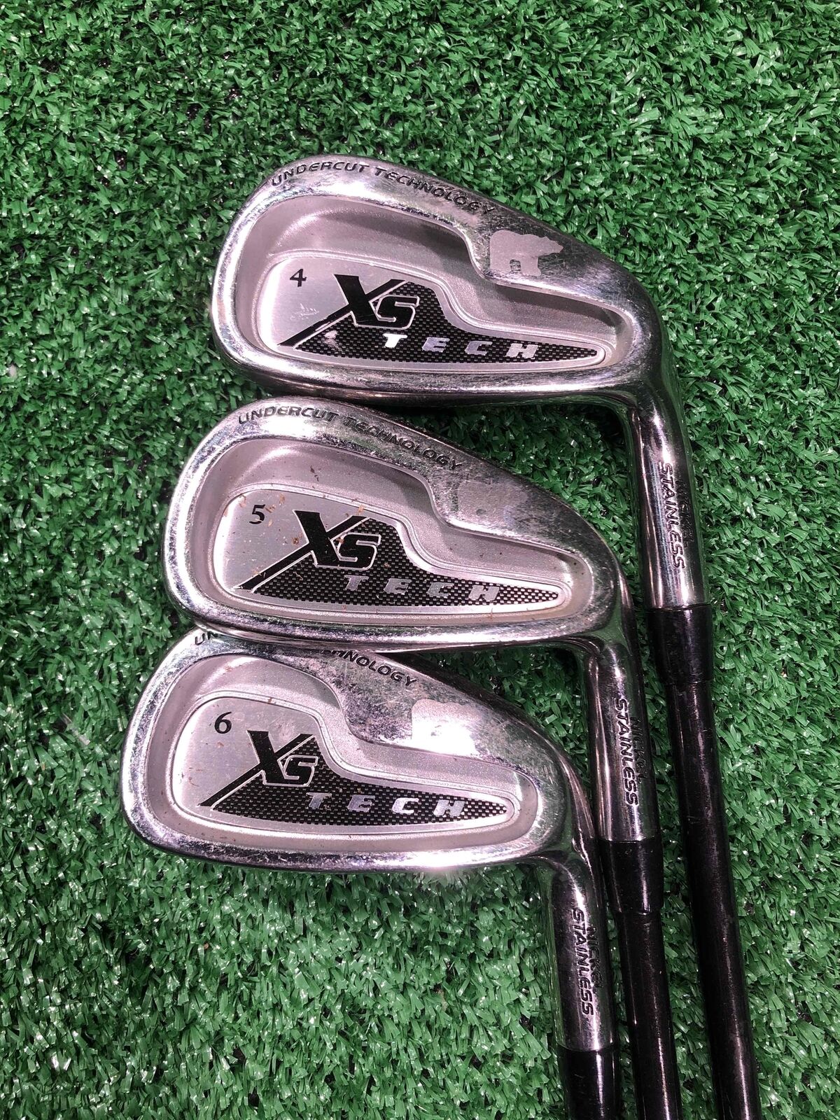 Golden Bear Xs Tech 4, 5, 6 Iron Set Graphite, Right handed