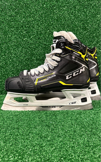 Ccm Super Tacks 9380 Hockey Goalie Skates 7.0 Skate Size