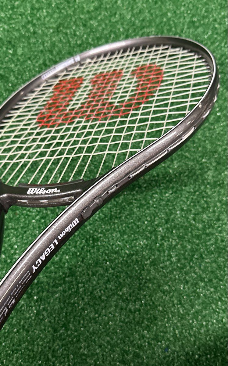 Wilson Legacy High Beam Series Aerodynamic 110 Tennis Racket, 27", 4 3/8"