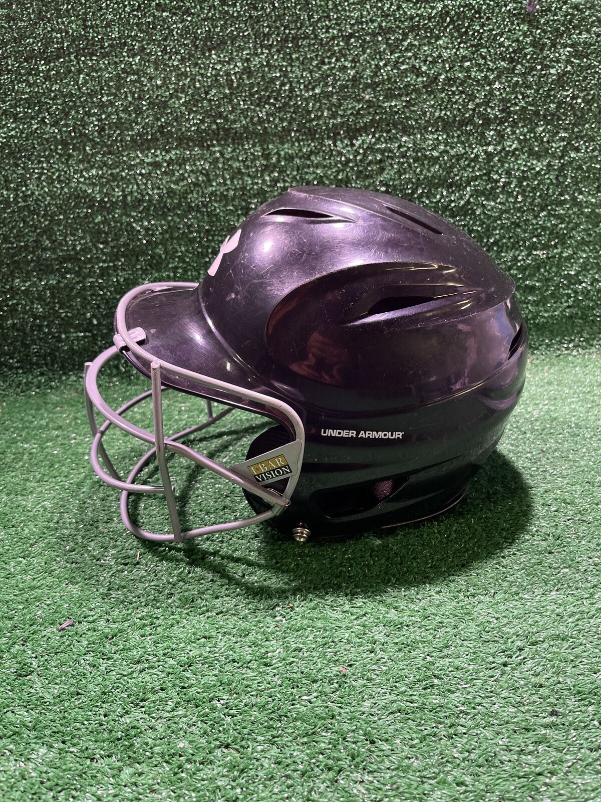 Under Armour UABH100 Softball Batting Helmet, 6 1/2" To 7 1/2"