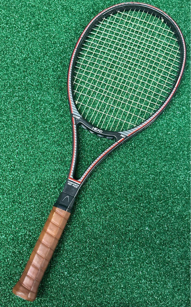 Head Vintage Comp Pro Mid Lite Tennis Racket, 27", 4 5/8"