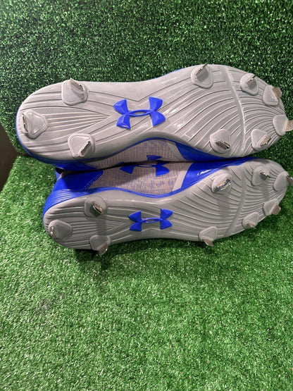 Team Issued Under Armour Cain #6 Heater Mid ST 13.0 Size Baseball Cleats V5K85