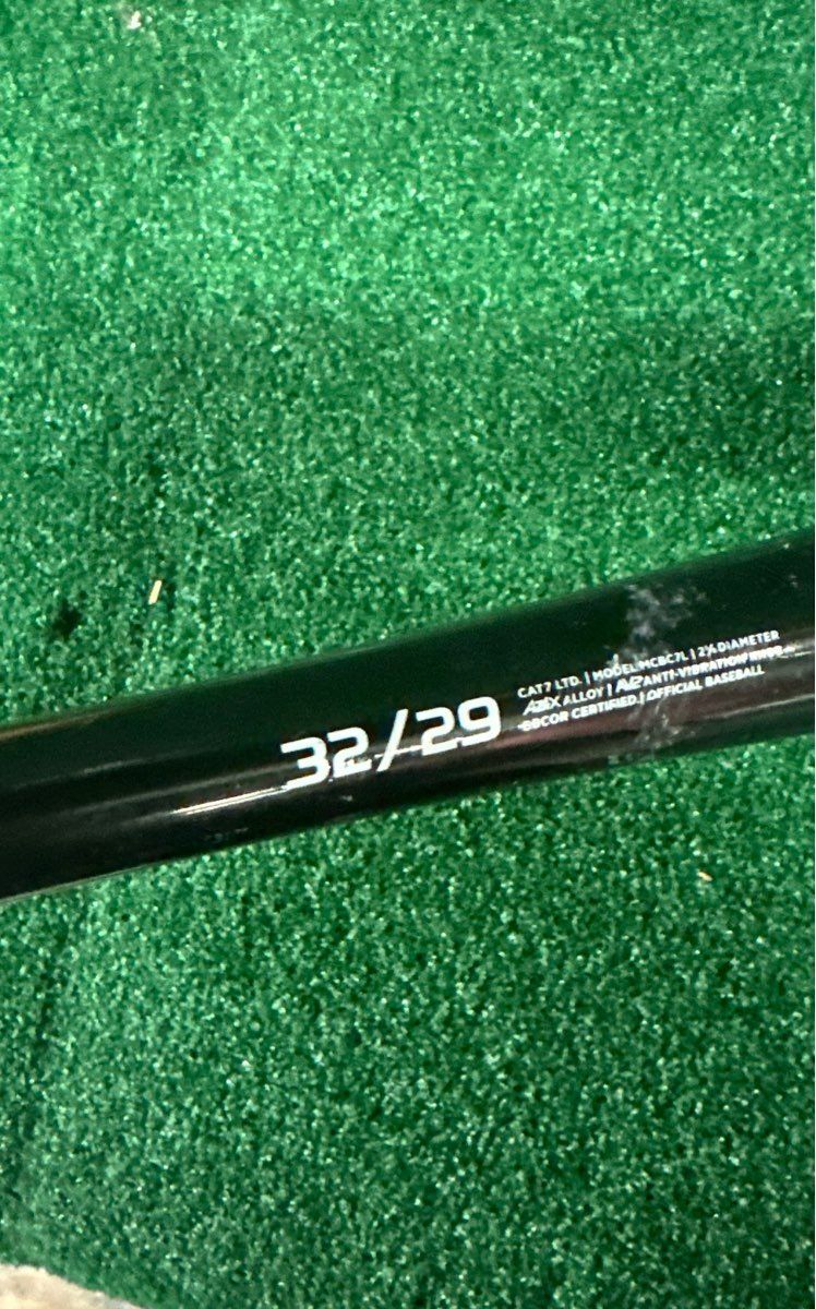 Marucci CAT7 Black Limited Edition Baseball Bat 32" 29 oz. (-3) 2 5/8"