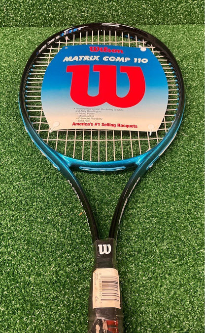 Wilson Matrix Comp 110 Tennis Racket, , 4 1/4"