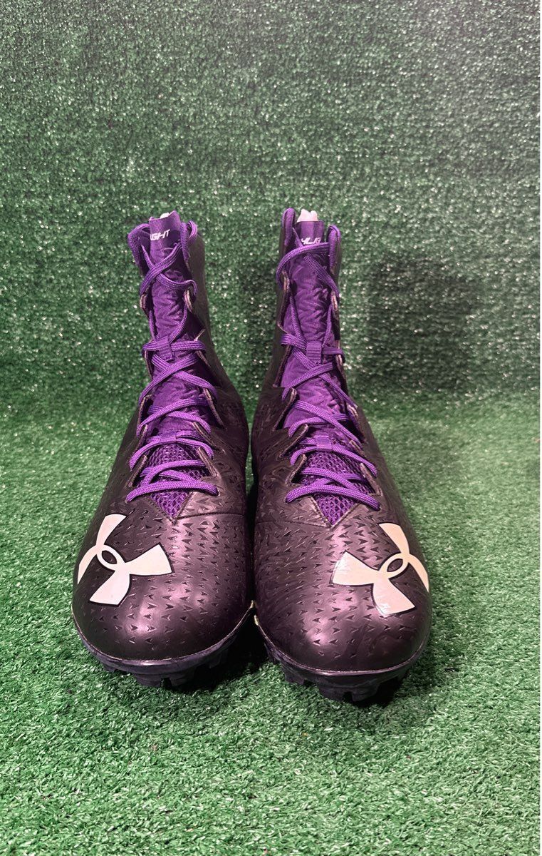 Team Issued Under Armour Ravens Spine Highlight MC 16.0 Size Football Cleats