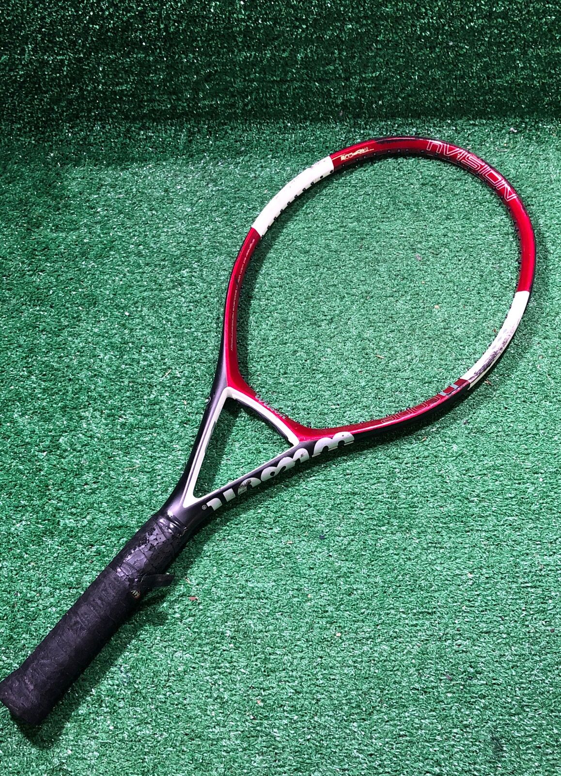 Wilson Ncode Nvision Tennis Racket, 27.25", 4 5/8"