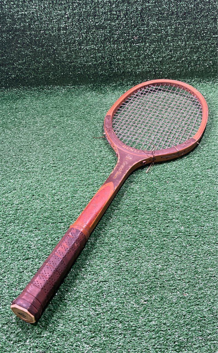 Dunlop Vintage Grand Slam Tennis Racket, 27", 4 1/2"