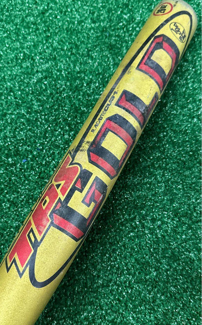 Louisville Slugger SB704 TPS Gold Softball Bat 34" 26 oz. (-8) 2 1/4"