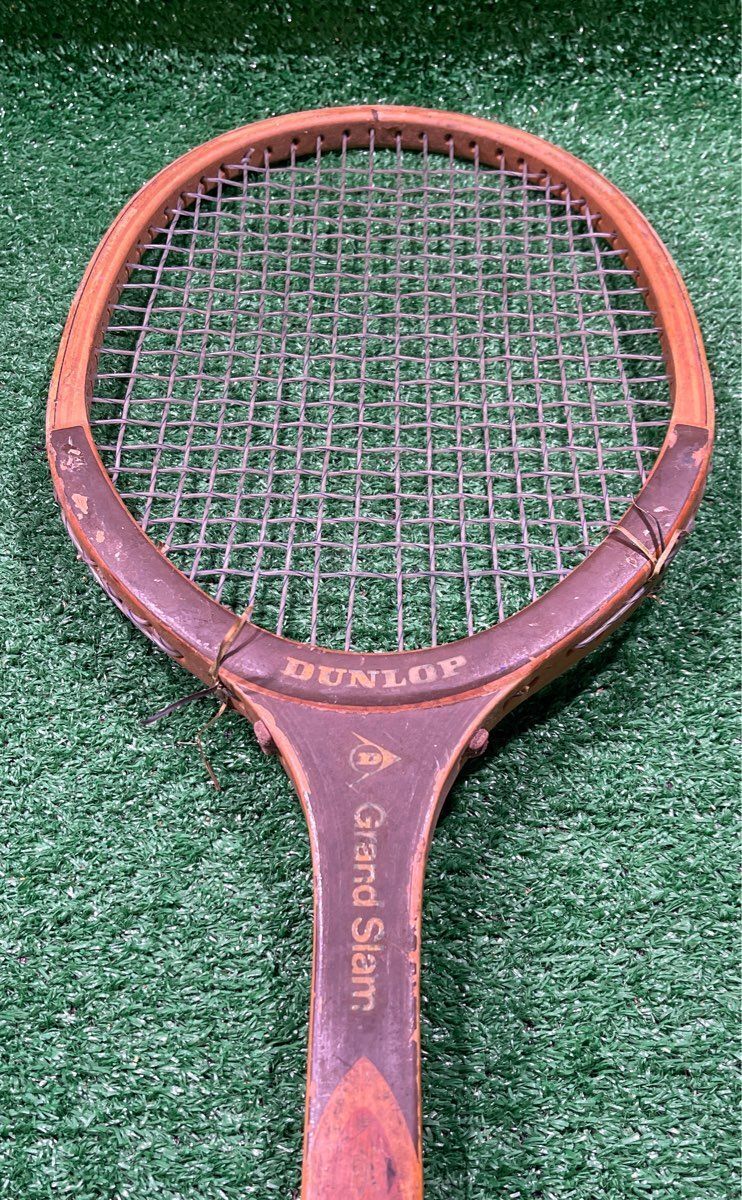 Dunlop Vintage Grand Slam Tennis Racket, 27", 4 1/2"