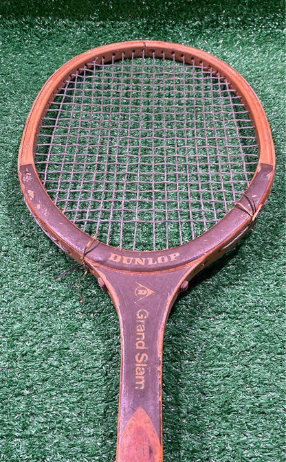 Dunlop Vintage Grand Slam Tennis Racket, 27", 4 1/2"