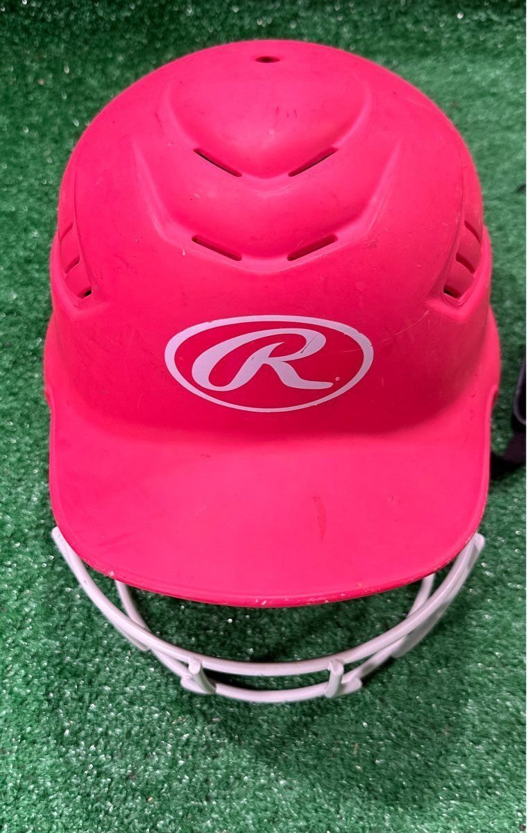 Rawlings RCFH Softball Batting Helmet, 6 1/2" To 7 1/2"