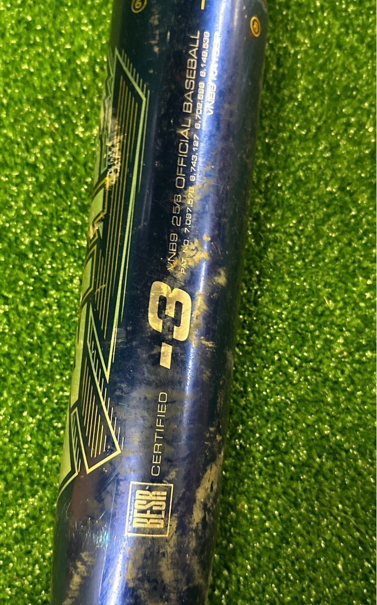 Demarini Vexxum VNB9 Baseball Bat 32" 29 oz. (-3) 2 5/8"