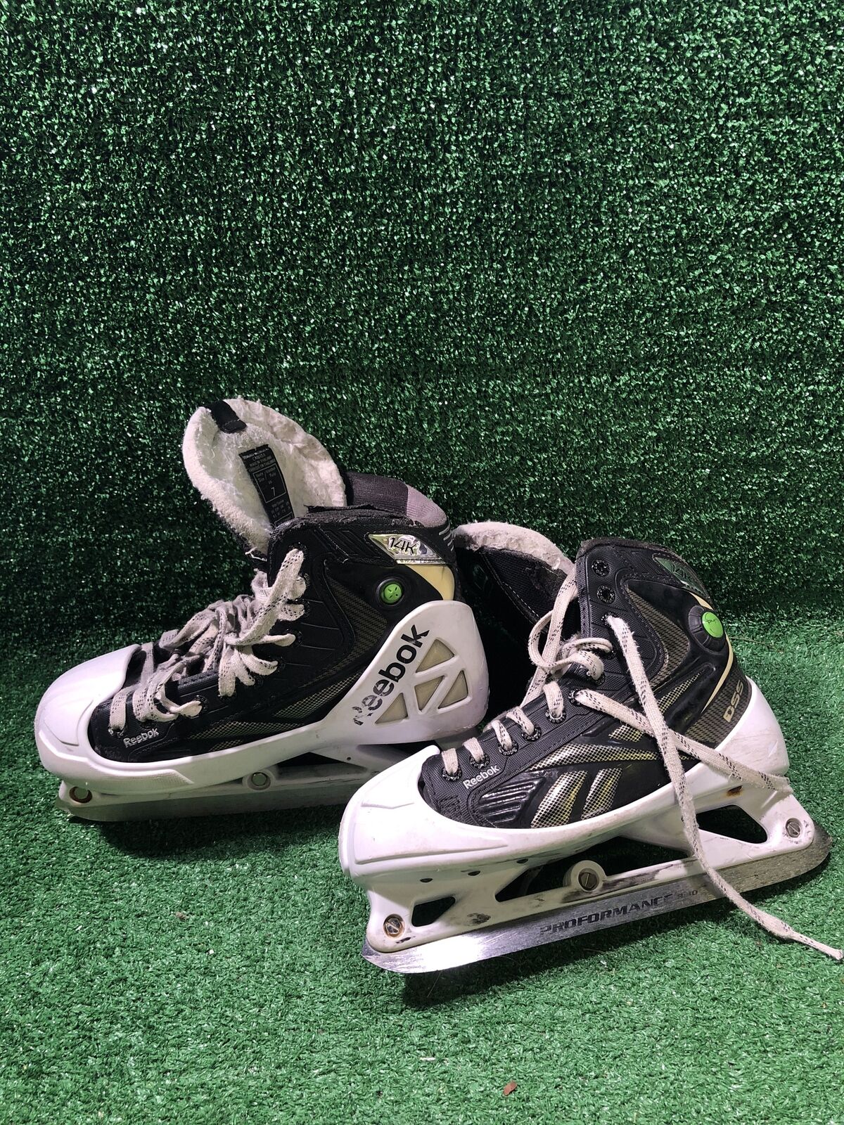 Reebok 14K Hockey Goalie Skates Adult 7.0D Skate Size