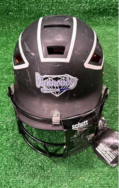 Schutt Air Lite Softball Batting Helmet, 7" To 7 1/2"