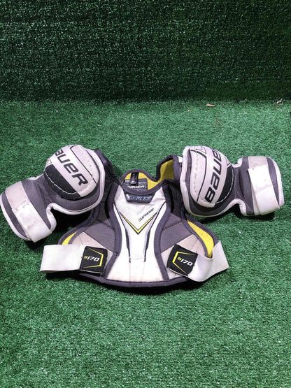 Bauer Supreme S170 Hockey Shoulder Pads Youth Large (L)