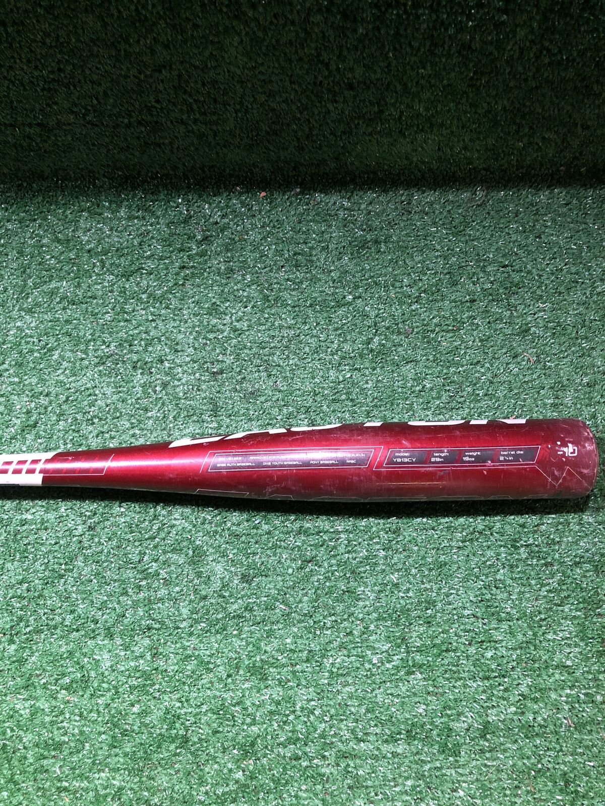 Easton YB13CY Baseball Bat 29" 19 oz. (-10) 2 1/4"