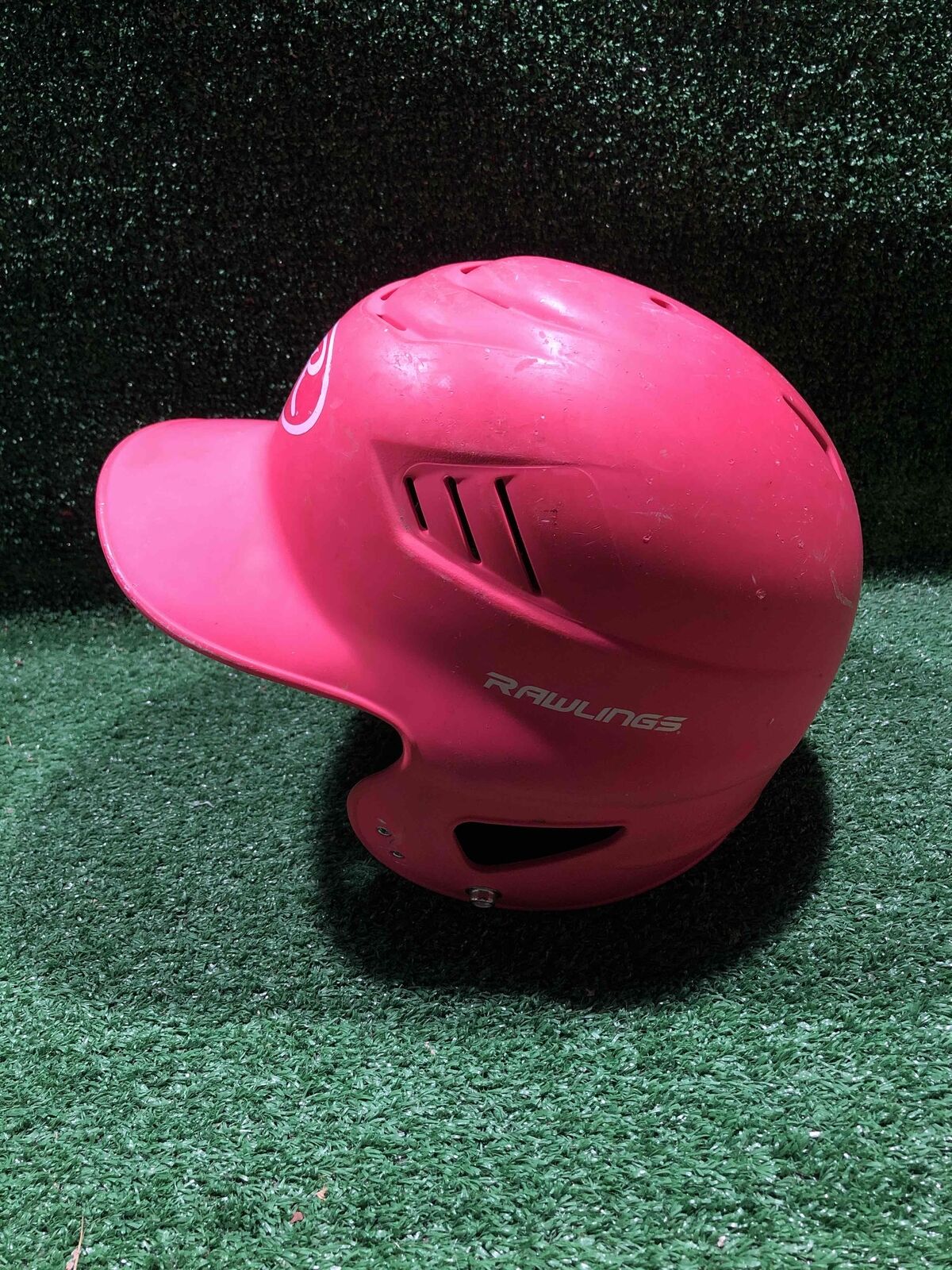 Rawlings RCFH Softball Batting Helmet, 6 1/2" To 7 1/2"