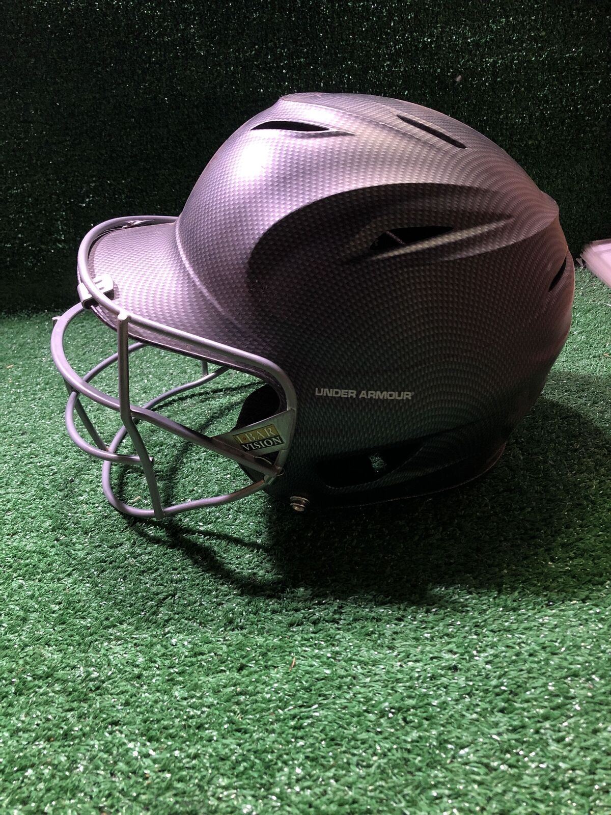 Under Armour UABH100 Softball Batting Helmet, 6 1/2" To 7 3/4"