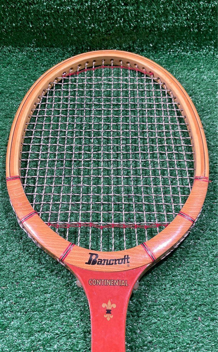 Spalding Vintage Continental Bjorn Borg Tennis Racket, 27", 4 1/2"