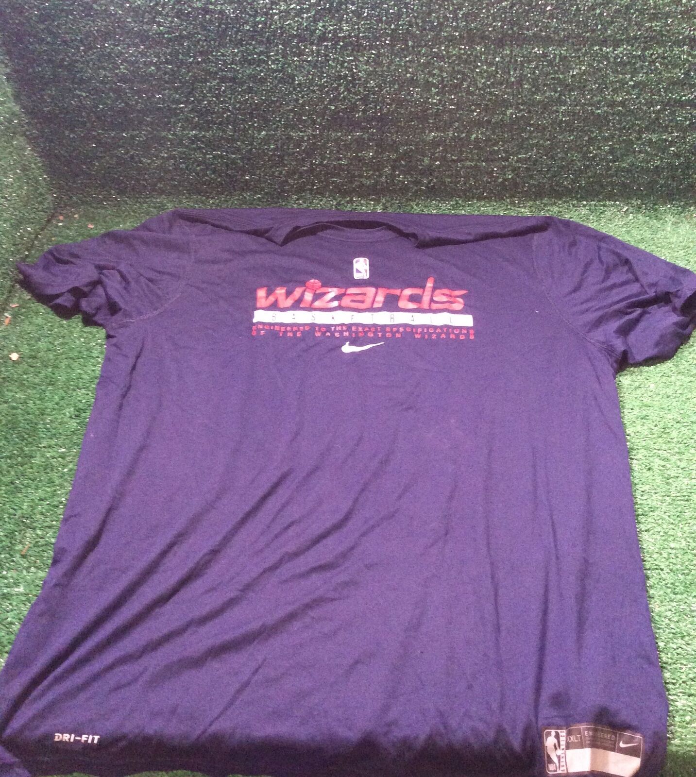 Team Issued Washington Wizards Nike Dri-Fit 2XL Shirt