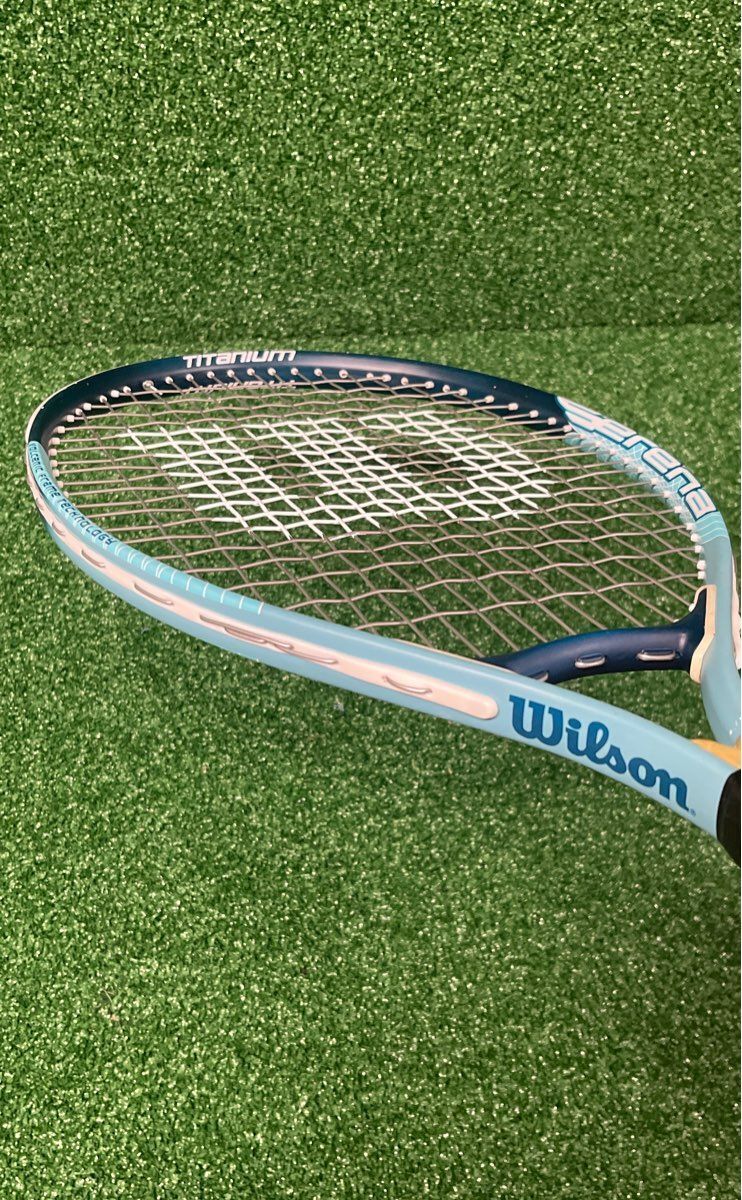 Wilson Serena Titanium Youth Tennis Racket, 25", 3 7/8" Grip