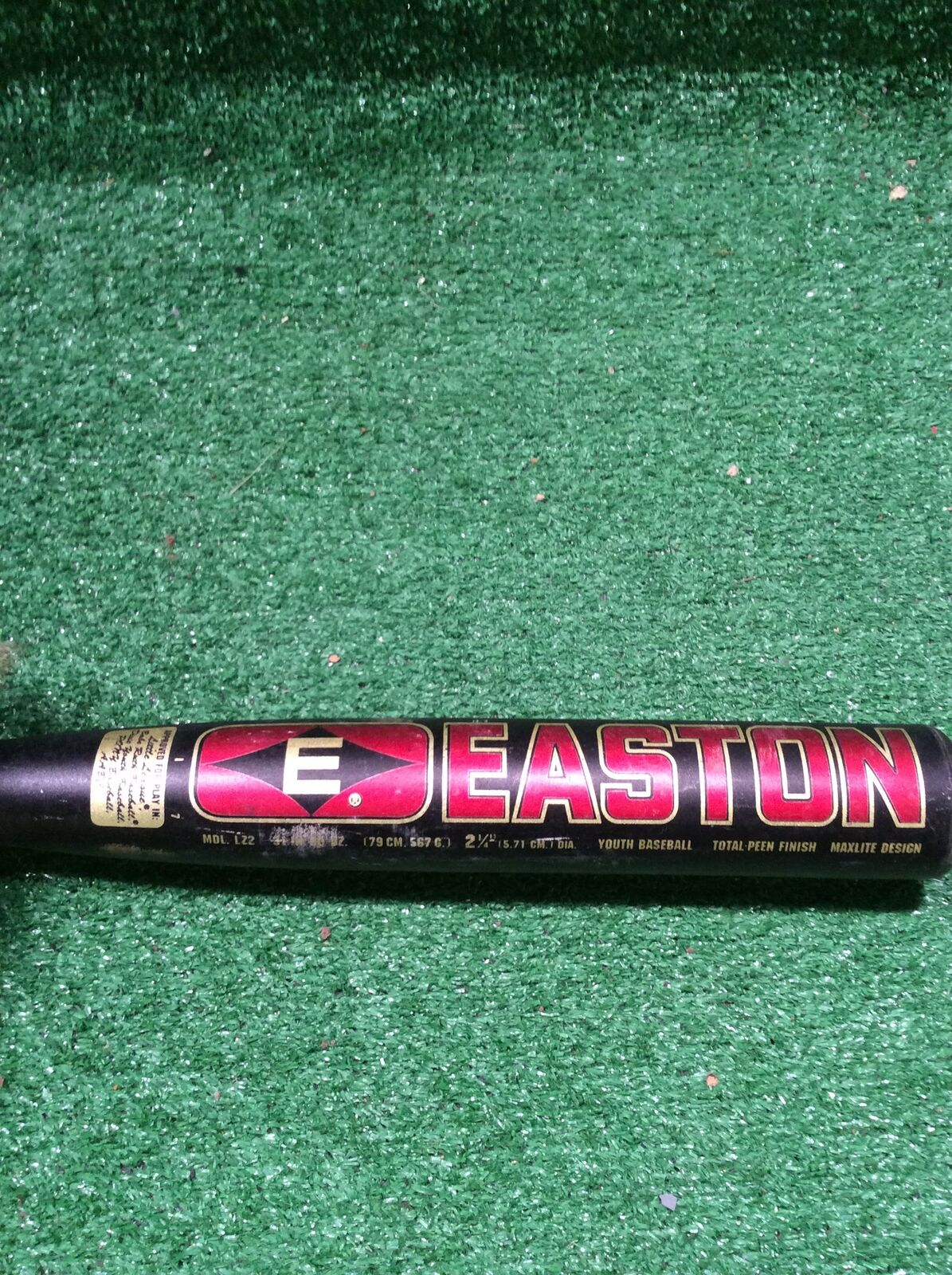 Easton LZ2 Baseball Bat 31" 20 oz. (-11) 2 1/2"