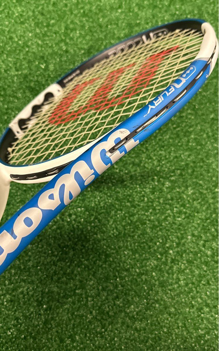 Wilson Ncode Nfury Tennis Racket, 27.5", 4 3/8"