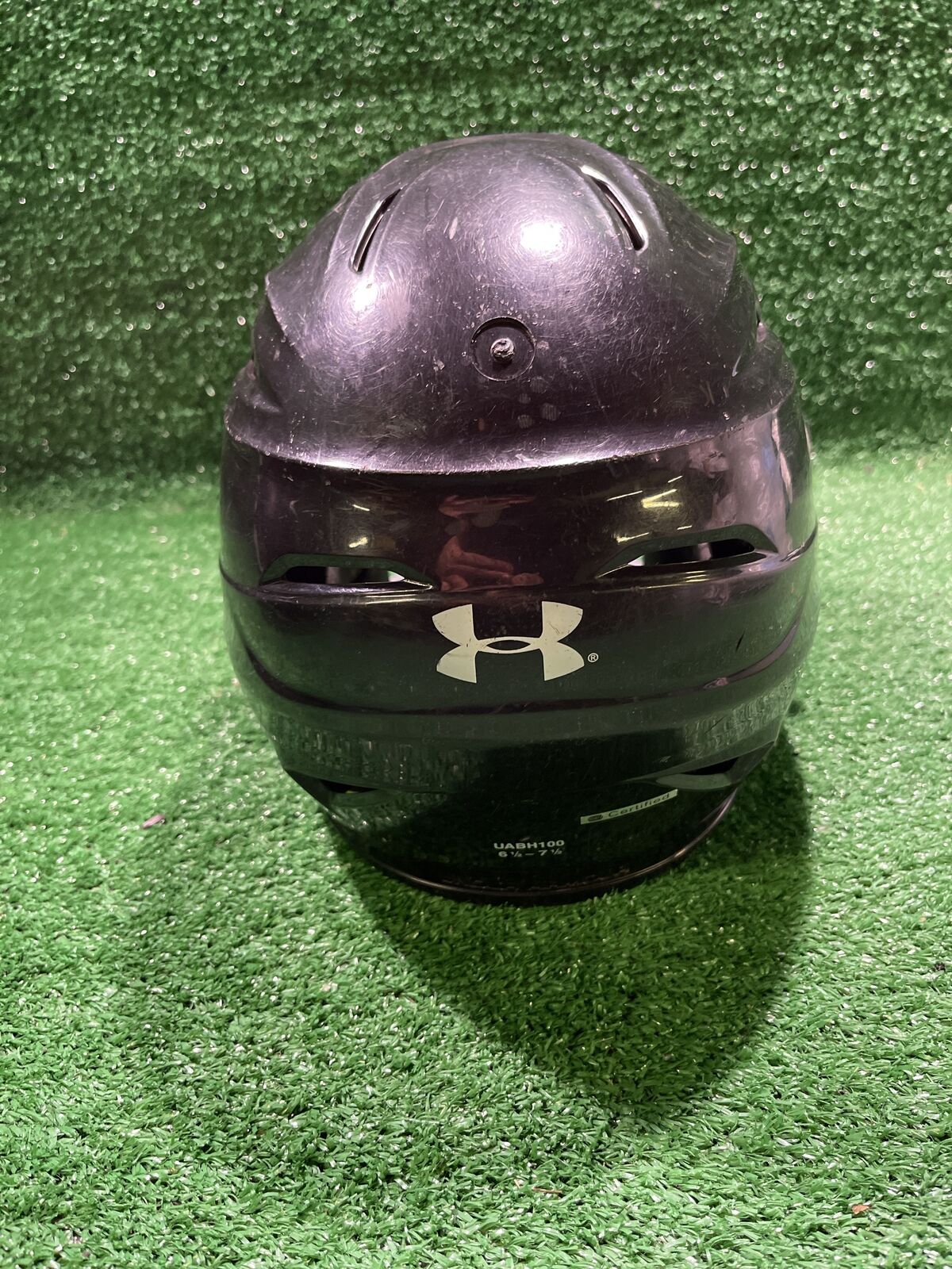 Under Armour UABH100 Softball Batting Helmet, 6 1/2" To 7 1/2"