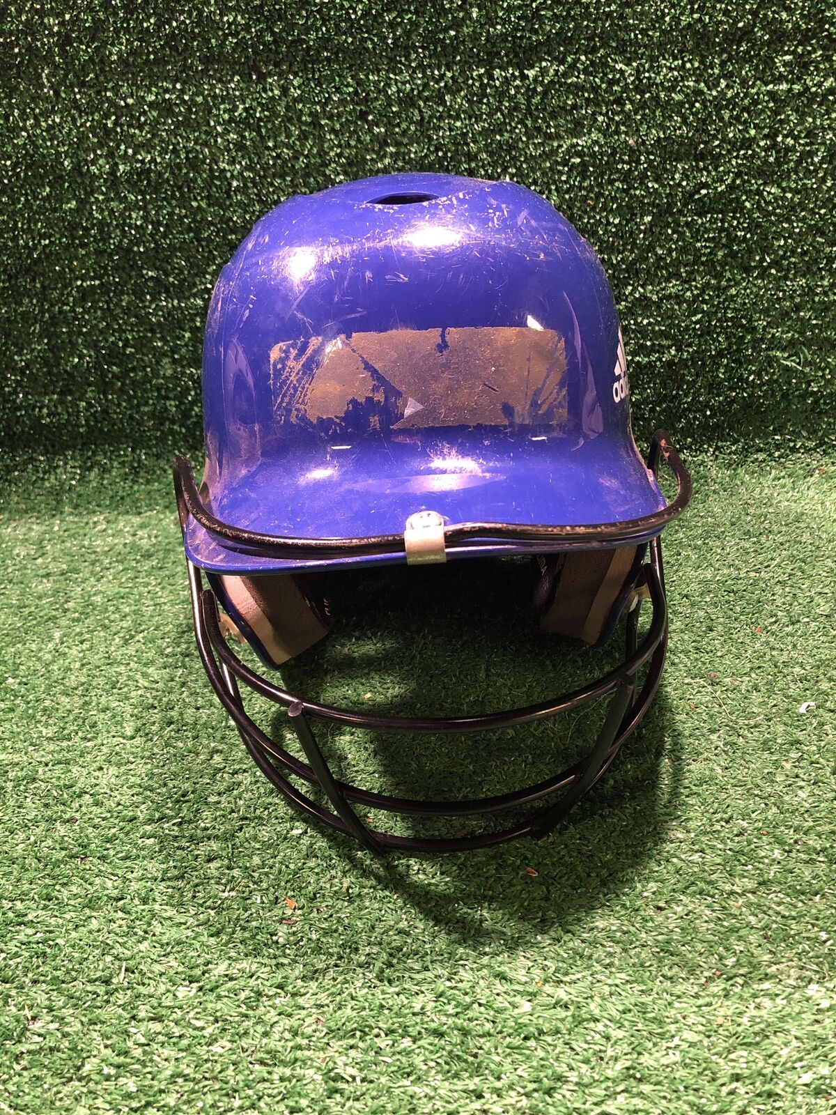 Adidas Softball Batting Helmet, 6 3/8" To 7 3/8"