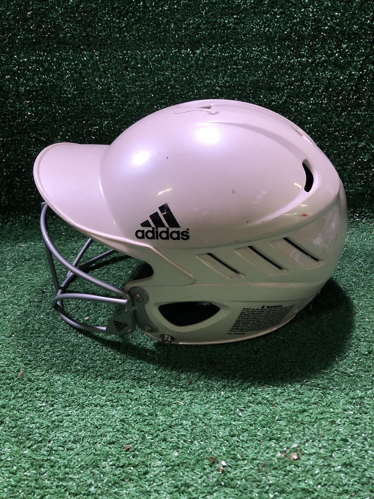 Adidas URS-600 Softball Batting Helmet, 6 3/4" To 7 3/8"