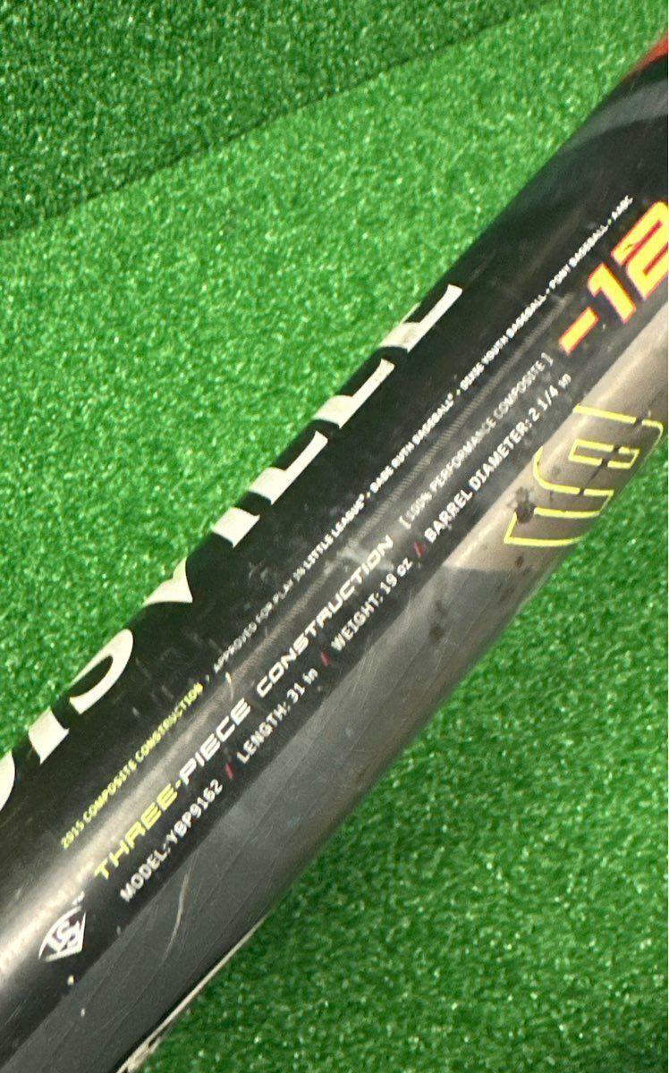 Louisville Slugger Prime 916 Baseball Bat 31" 19 oz. (-12) 2 1/4"