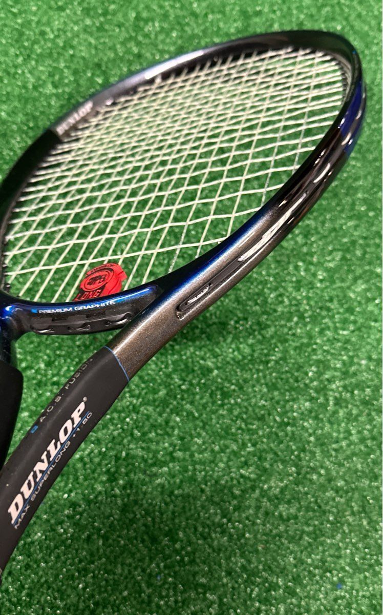 Dunlop Max Superlong +1.50 Tennis Racket, 28.5", 4 1/2"