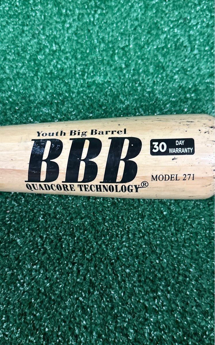 Bamboo Quadcore Technology Model 271 Wooden Bat 29" 23 oz. (-6) 2 1/2"