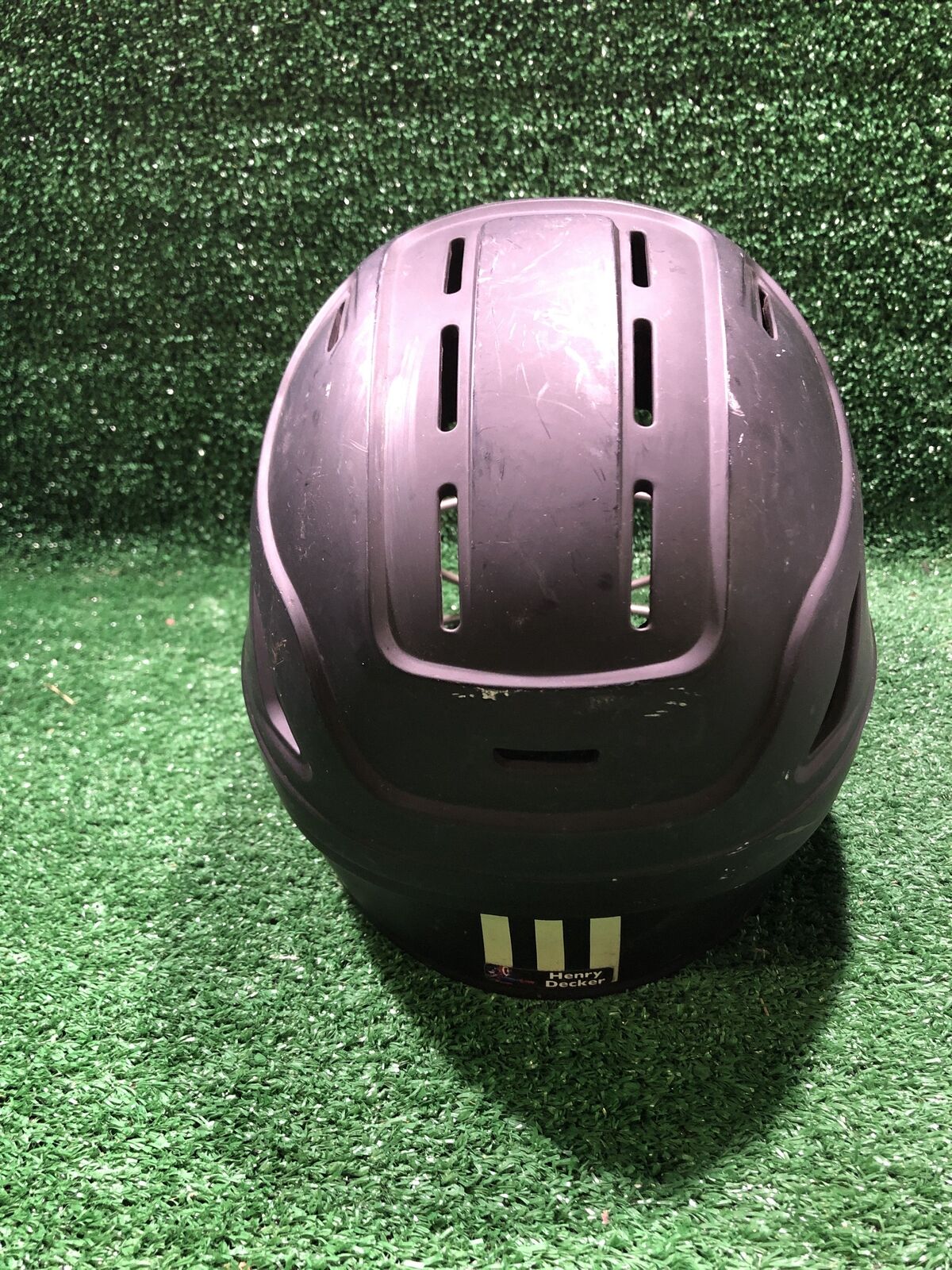 Adidas Triple Stripe Softball Batting Helmet, 6 3/8" To 7 3/8"