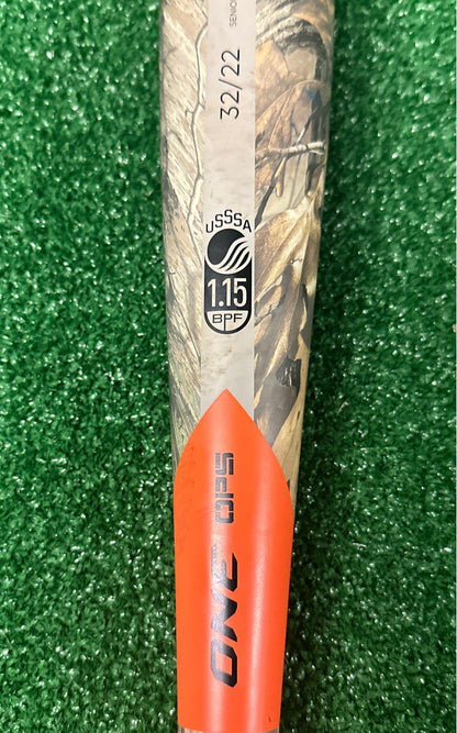 Marucci One Ops Camo MSBYOPS Baseball Bat 32" 22 oz. (-10) 2 5/8"