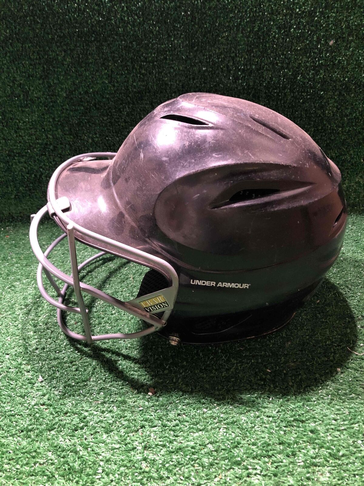 Under Armour UABH100 Softball Batting Helmet, 6 1/2" To 7 3/4"