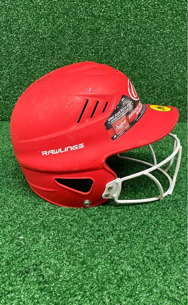 Rawlings RCFH Softball Batting Helmet, 6 1/2" To 7 1/2"